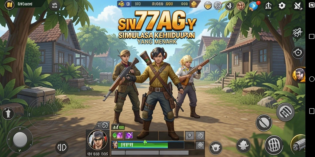 Screenshot gameplay <strong>77AG</strong> menunjukkan interaksi seru dalam dunia simulasi.