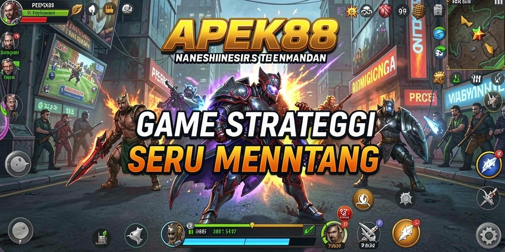 Tampilan gameplay APEK88 dengan berbagai strategi yang menarik.