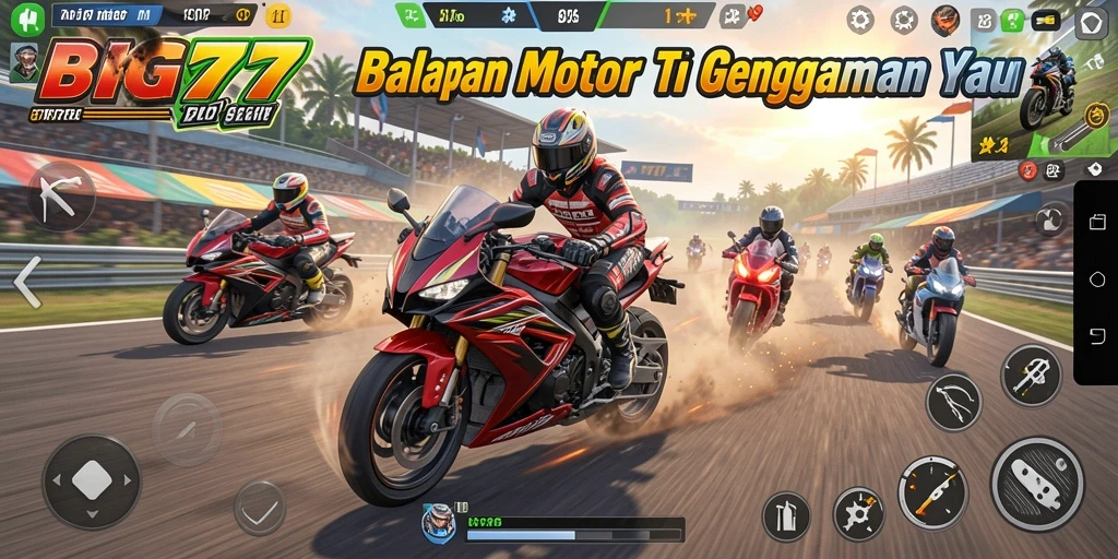Tampilan gameplay BIG77 yang menegangkan dan memukau.