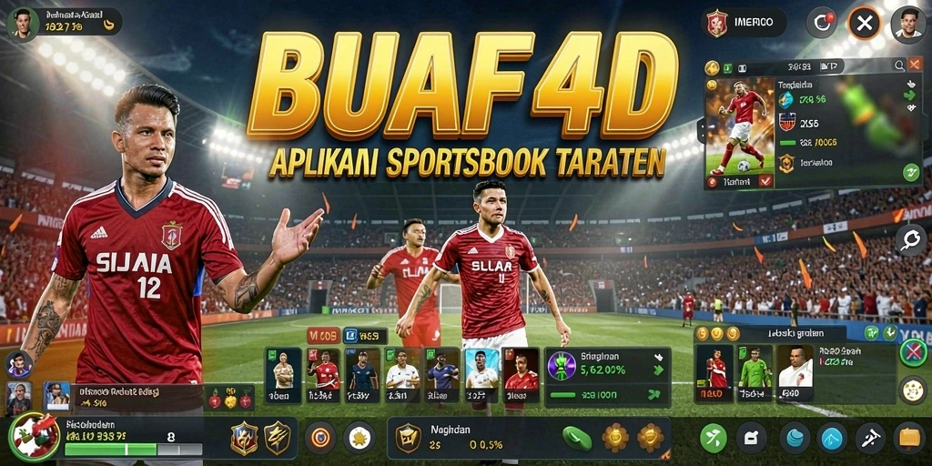 Tampilan layar utama BUAH4D dengan opsi taruhan olahraga.