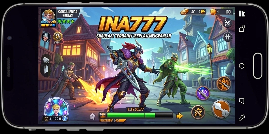 Tangkapan layar utama INA777 menunjukkan keseruan gameplay Simulation yang mengasyikkan.