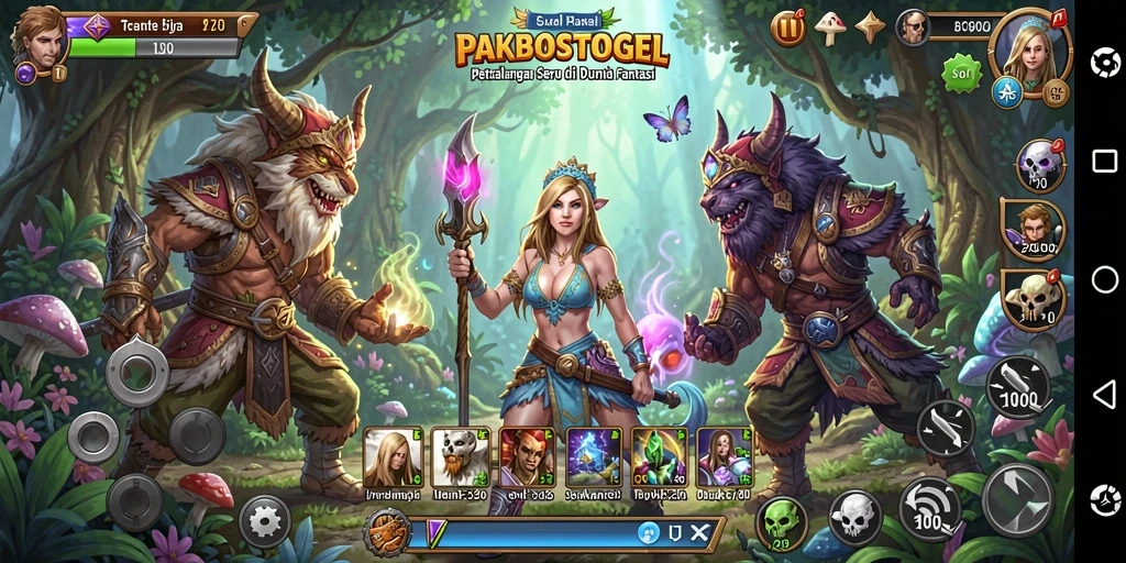 Gameplay menegangkan di dunia fantasi PAKBOSTOGEL.