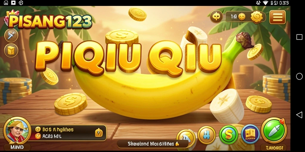 Tampilan gameplay seru PISANG123 dengan aksi QiuQiu yang mendebarkan.