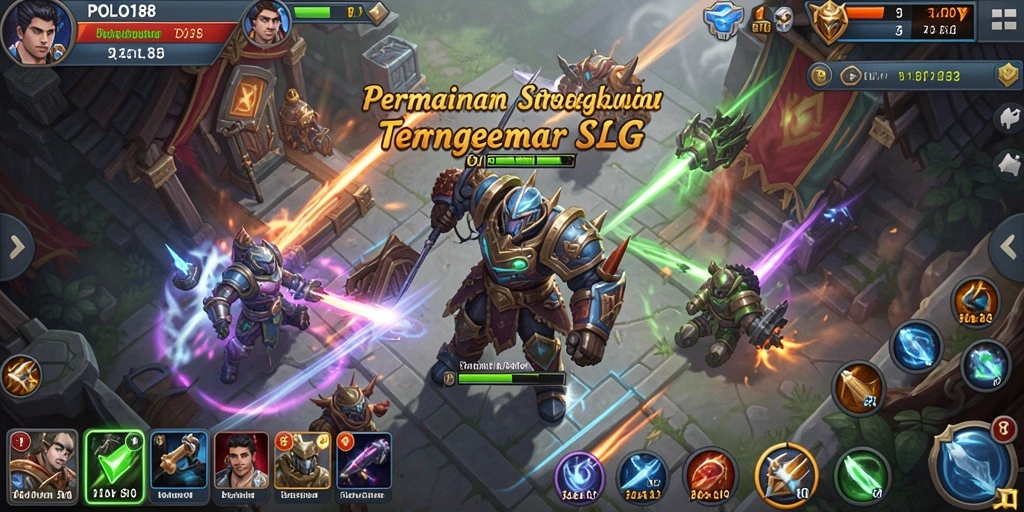 Tampilan layar utama gameplay POLO188 dengan aksi seru.