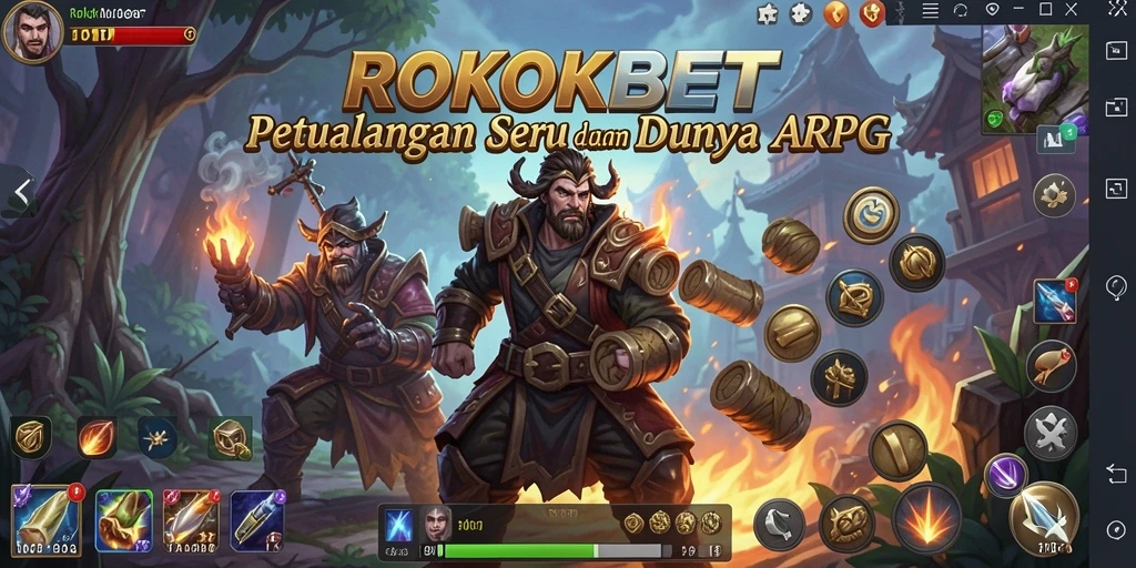 Gameplay ROKOKBET yang seru dan grafis menawan.