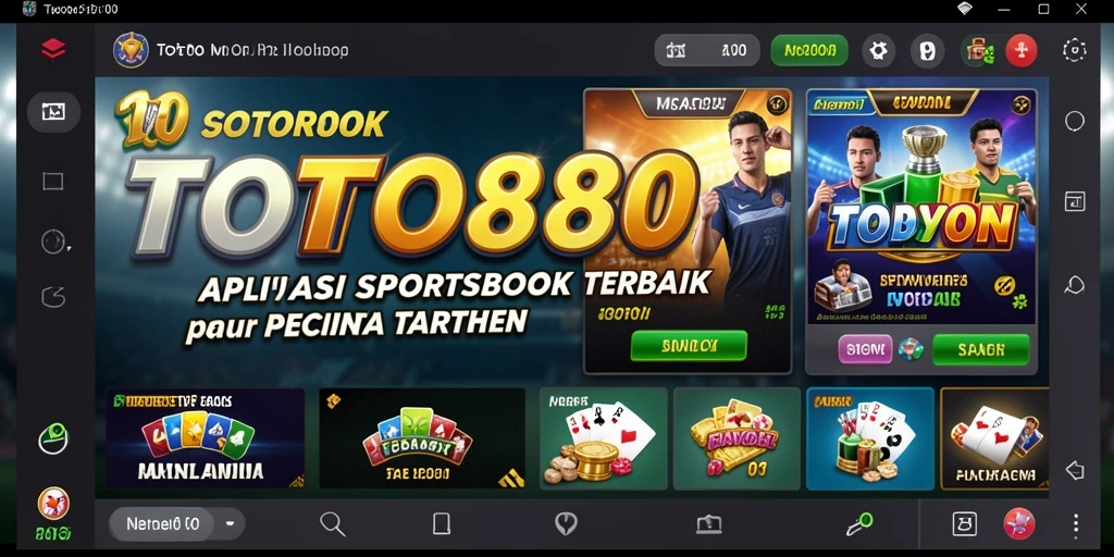Tampilan gameplay sportsbook TOTO80 yang menarik dan interaktif.